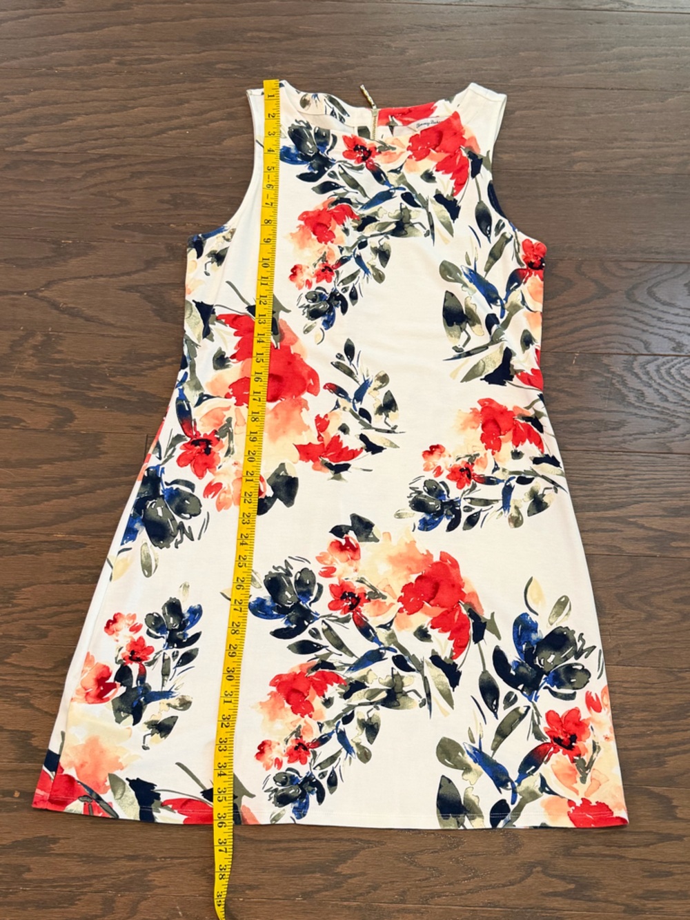 Tommy Bahama Tropical Floral Shift Dress Size Large - Picture 3 of 10